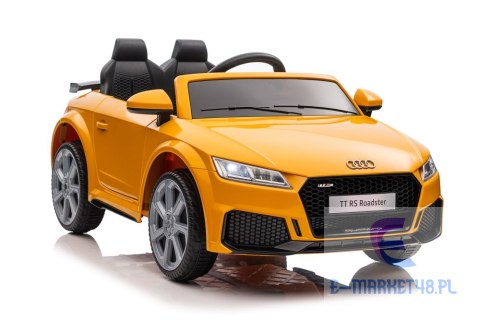 Pojazd Na Akumulator Audi TT RS Żółte