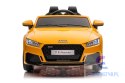 Pojazd Na Akumulator Audi TT RS Żółte