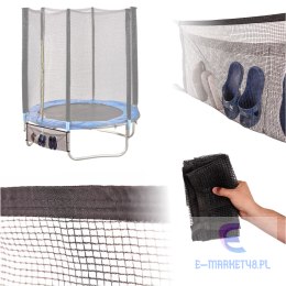 Torba siatka dolna do trampoliny organizer na buty klucze telefon 110cm