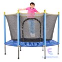 Trampolina ogrodowa dla dzieci siatka 140cm 55inch 80kg