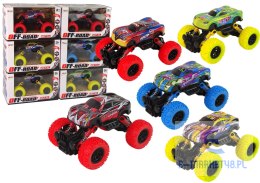 Auto Monster Truck Amortyzatory Gumowe Opony Metal Kolory