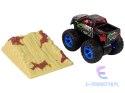 Auto Resorak Z Naciągiem Monster Truck Big Foot Gumowe Opony Rampa