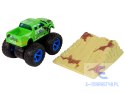 Auto Resorak Z Naciągiem Monster Truck Big Foot Gumowe Opony Rampa