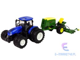 Traktor zdalnie sterowany w skali 1:24 z akcesoriami