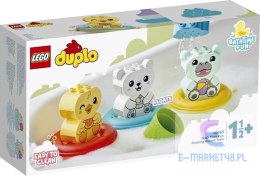 Klocki LEGO DUPLO Zabawa W Kąpieli: Pływający Pociąg Ze Zwierzątkami P4 10965