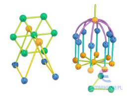 Zestaw Klocków 3D Konstrukcyjne Geometric 142el.