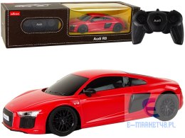 Auto R/C Audi R8 1:24 Rastar Czerwone