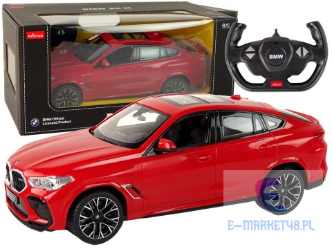 Auto R/C Bmw X6 M 1:14 Rastar Czerwone