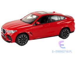 Auto R/C Bmw X6 M 1:14 Rastar Czerwone