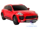 Auto R/C Porsche Macan Turbo 1:24 Rastar Czerwony