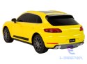 Auto R/C Porsche Macan Turbo 1:24 Rastar Żółty