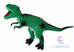 Duża Figurka Dinozaur Tyranozaur Dźwięk 38 cm Zielony