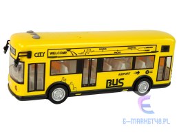 Autobus Miejski Żółty Z Napędem Frykcyjnym 1:18