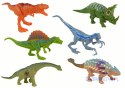 Zestaw Figurki Dinozaury 12 sztuk Kolorowe