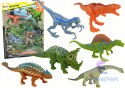 Zestaw Figurki Dinozaury 6 sztuk Kolorowe