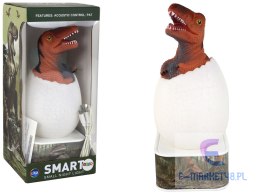 Lampka Jajko Dinozaur LED Micro USB Czerwony T-Rex