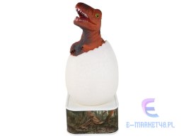 Lampka Jajko Dinozaur LED Micro USB Czerwony T-Rex