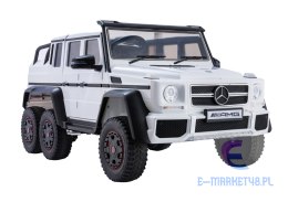 Auto Na Akumulator Mercedes G63 6x4 24V Biały