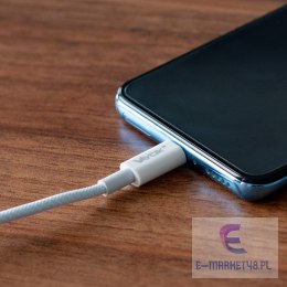 Kabel USB-C dwie końcówki USB-C 65W 3A 1m premium