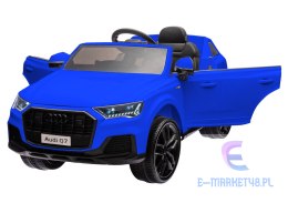 Auto Na Akumulator Audi Q7 Niebieskie Lakierowane