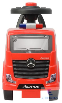 Jeździk Mercedes Actros Policja 3316A Czerwony