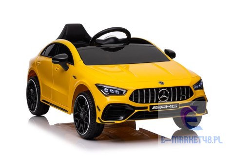 Auto Na Akumulator Mercedes CLA 45s AMG Żółty 4x4