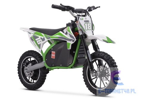 Motor Crossowy TRAIL KING Na Akumulator HP114E Zielony