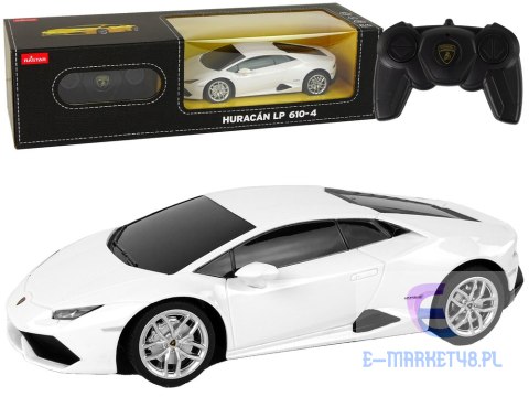 Auto R/C Lamborghini Huracan 1:24 Rastar Biały