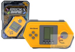 Gra Konsola Elektroniczna Tetris Brick Game Szaro - Żółta