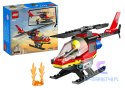 Klocki LEGO CITY Strażacki Helikopter Ratunkowy 85 Elementów 60411