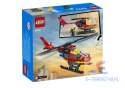 Klocki LEGO CITY Strażacki Helikopter Ratunkowy 85 Elementów 60411