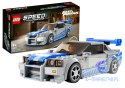 Klocki LEGO SPEED CHAMPIONS Fast & Furious Nissan Skyline GT-R (R34) 319 Elementów 76917