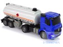 Ciężarówka Cysterna R/C Mercedes Arocs Niebieska 1:26 Woda