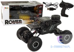 Pojazd RC Rover 1:16 Auto Czarne Zdalnie Sterowane Na Pilot