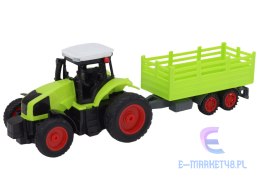 Traktor Zdalnie Sterowany RC Z Przyczepą 1:16 Zielony