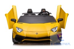 Auto Na Akumulator Lamborghini XXL A8803 Żółte 24V