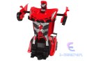 Auto Robot Transformer 2w1 Pilot R/C Zdalnie sterowane Czerwony