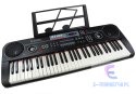 Keyboard Organy 328-06 Mikrofon Zasilacz Różowe