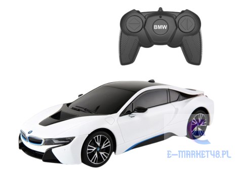 Auto RC 1:18 Rastar BMW I8 Białe