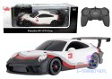 Auto RC 1:18 Rastar Porshe 911 GT3 Biało-Szare