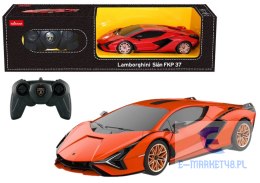 Auto RC 1:24 Rastar Lamborghini Sian Pomarańczowe