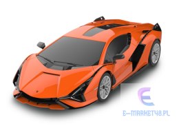 Auto RC 1:24 Rastar Lamborghini Sian Pomarańczowe