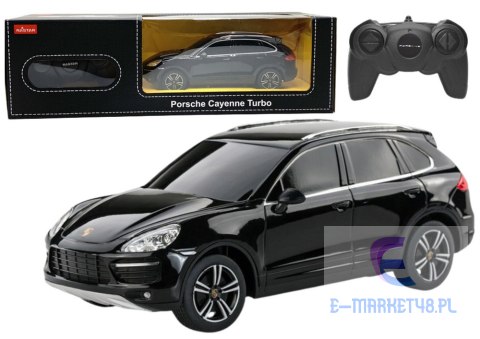 Auto RC 1:24 Rastar Porsche Cayenne Turbo Czarne