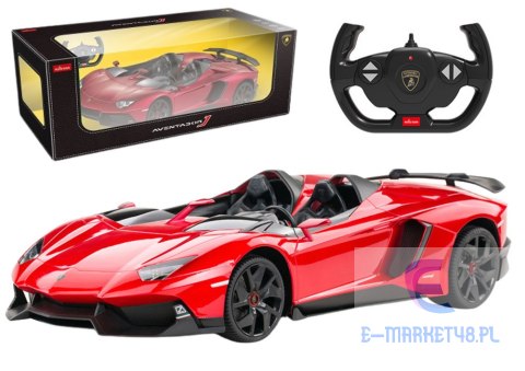 Auto RC Rastar 1:12 Lamborghini Aventador Czerwone Cabrio