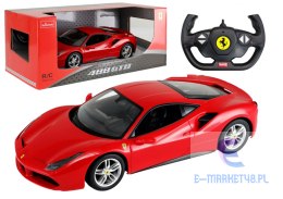 Auto Rastar 1:14 Ferrari 488 GTB Czerwone