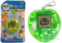 Gra Elektroniczna Tamagotchi Zielona z krótkim łańcuszkiem