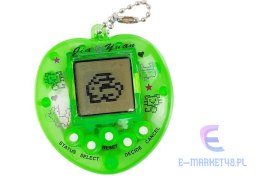 Gra Elektroniczna Tamagotchi Zielona z krótkim łańcuszkiem