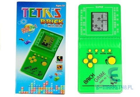 Gra Elektroniczna Tetris Kieszonkowa Zielona