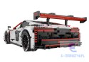 Klocki Konstrukcyjne Auto RC 1:8 Audi R8 GT3 Rastar Białe 3322 Elementy