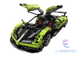 Klocki Konstrukcyjne Auto RC Rastar 1:8 Pagani Huyara BC Zielone 2896 Elementów